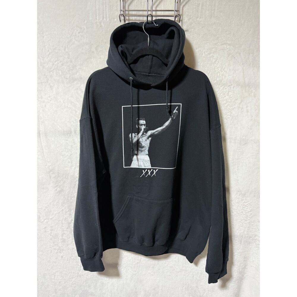 XXXTentacion "What Is Real Will Prosper" Black Pullover Hoodie Size XXL